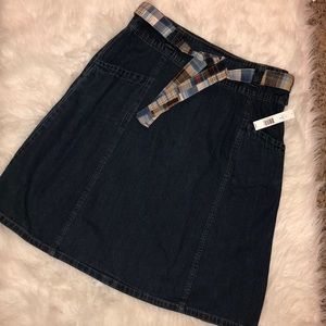 New Kim Rogers Denim Skirt